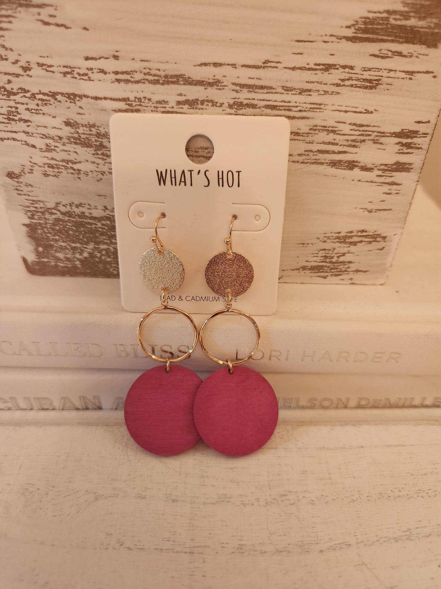 Triple Drop Earrings