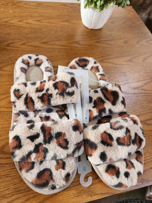 Women's Royal Slide Slippers Animal Print