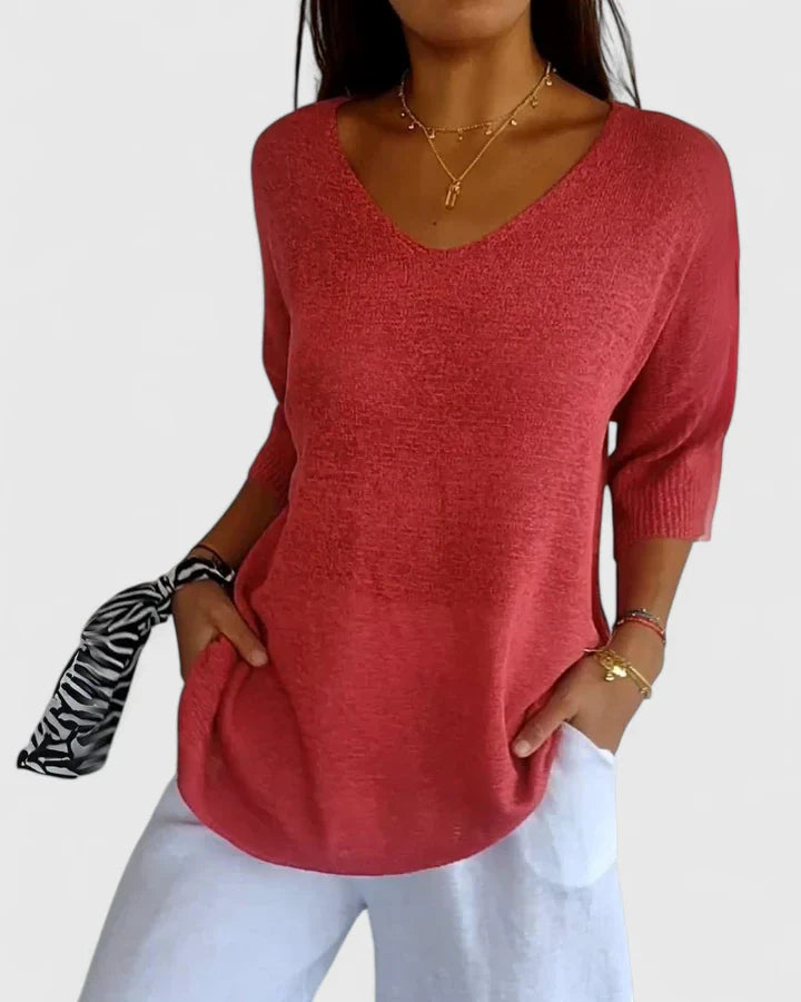 Karyxiah | Sophisticated Slim Fit Top