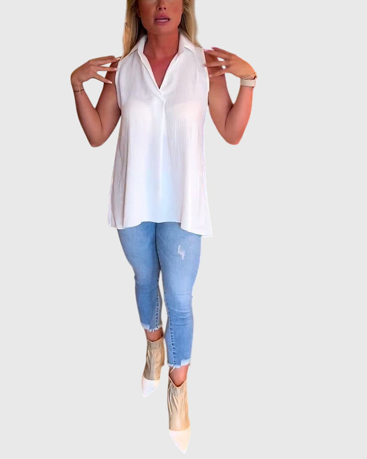 Lina™ | Sleeveless Summer Top