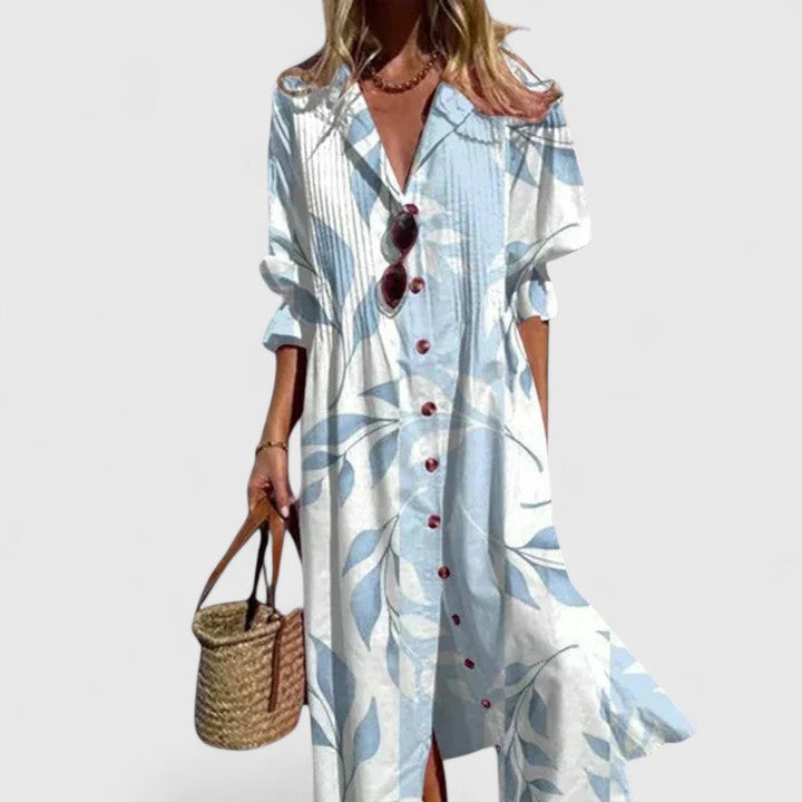 Paula | Elegant Boho Maxi Dress
