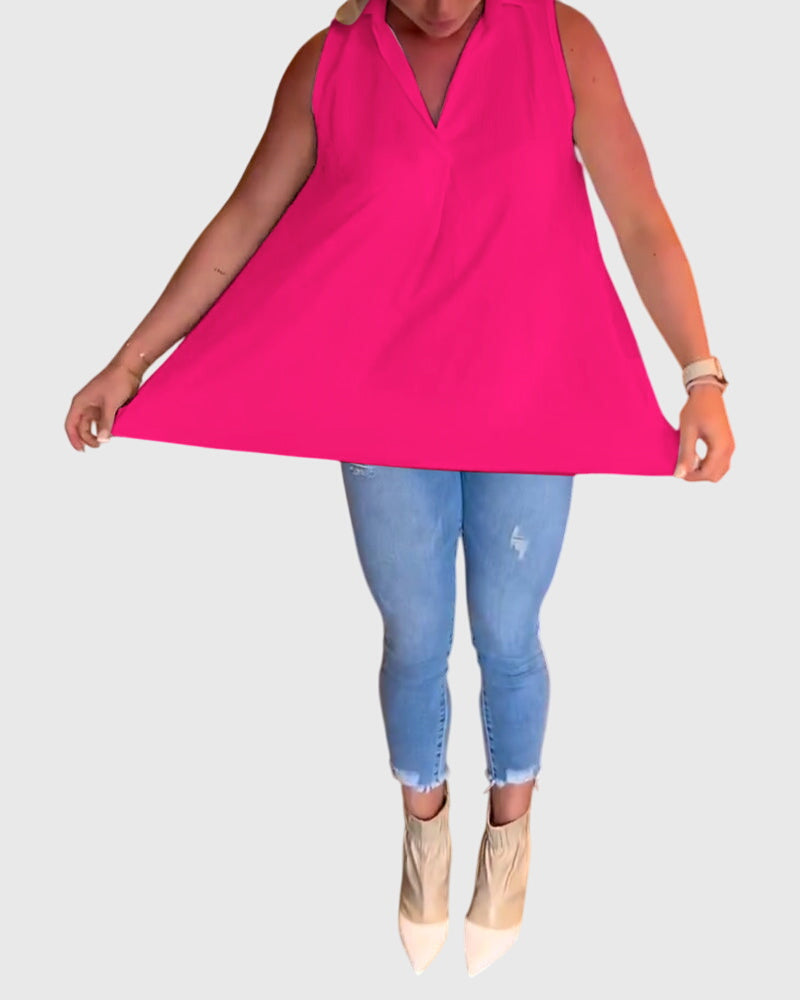 Lina™ | Sleeveless Summer Top