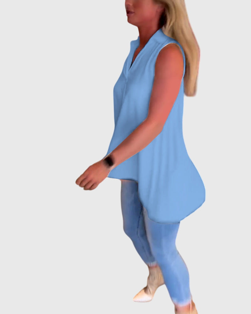 Lina™ | Sleeveless Summer Top