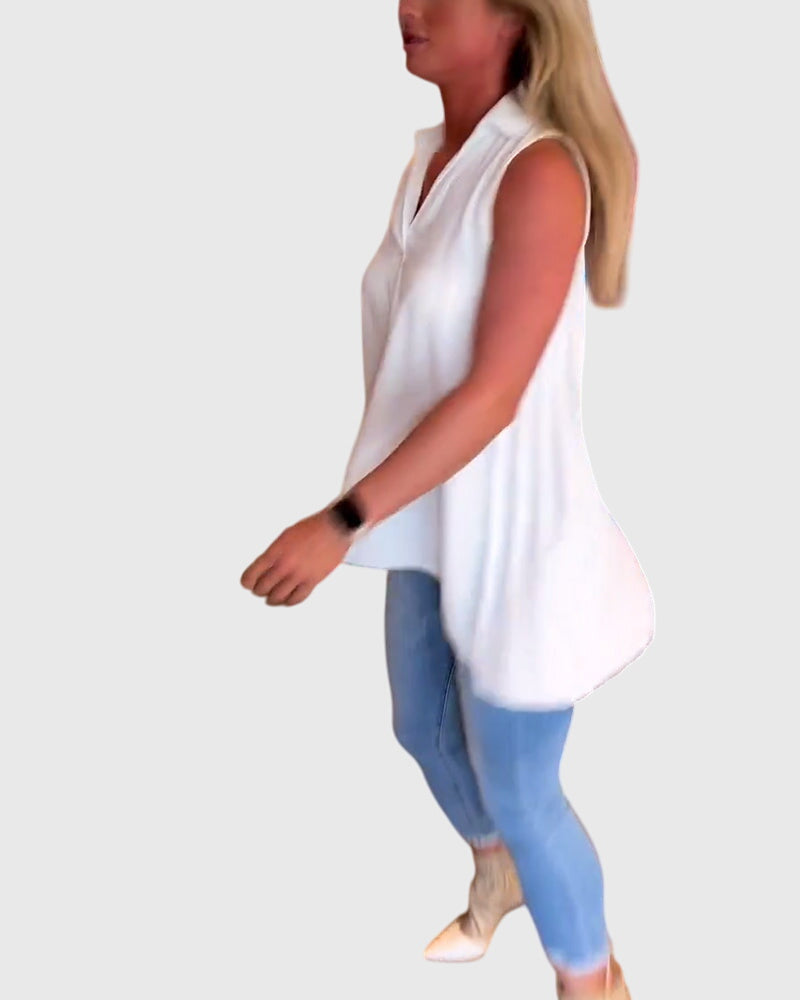 Lina™ | Sleeveless Summer Top