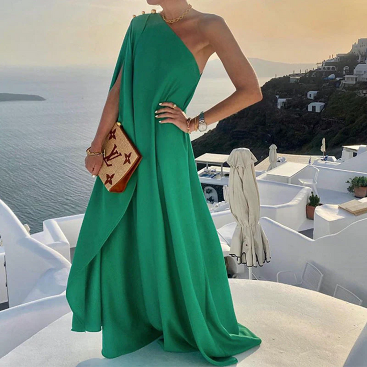 Natalia | One-Shoulder Summer Wedding Guest Dress