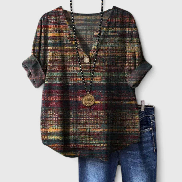 Chrystina | Sophisticated Tailored Blouse