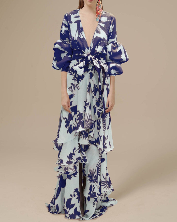 Fenella | Classic Long Wedding Guest Dress