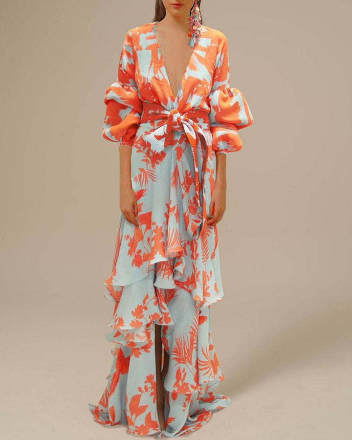 Fenella | Classic Long Wedding Guest Dress