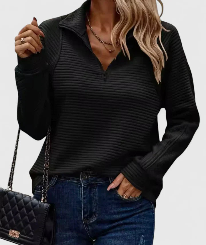 Korynne | Sophisticated Knit Sweater