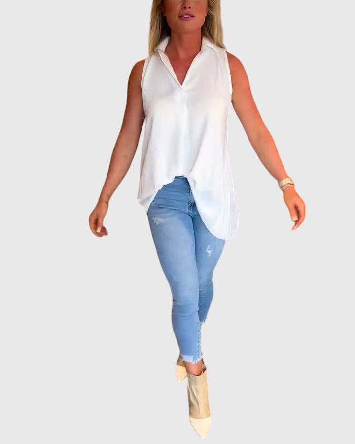 Lina™ | Sleeveless Summer Top