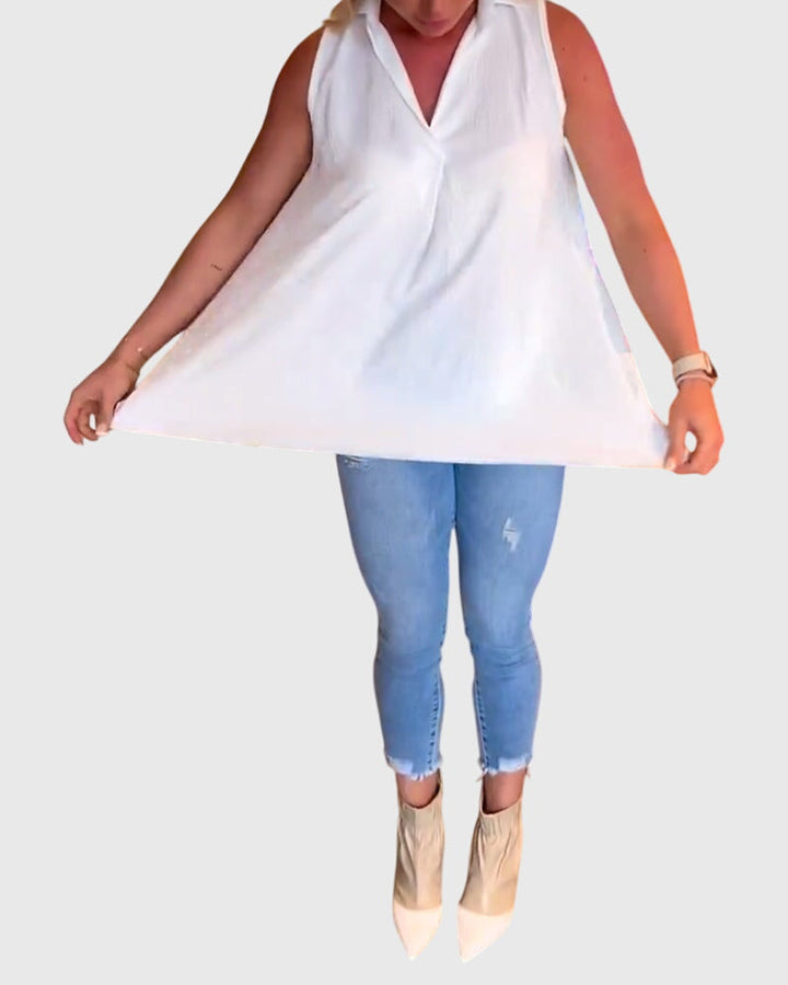 Lina™ | Sleeveless Summer Top