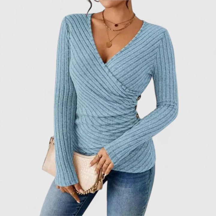 Vera | Sophisticated Wrap Style Top