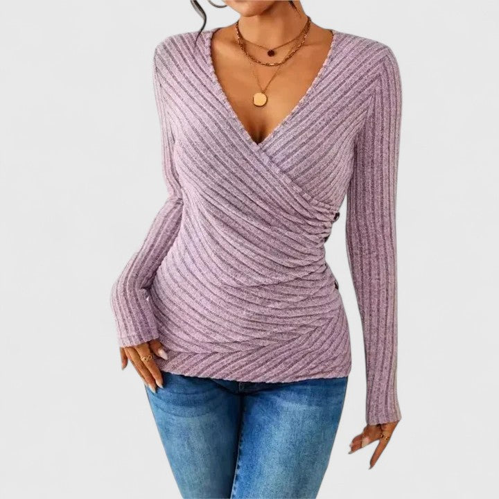 Vera | Sophisticated Wrap Style Top