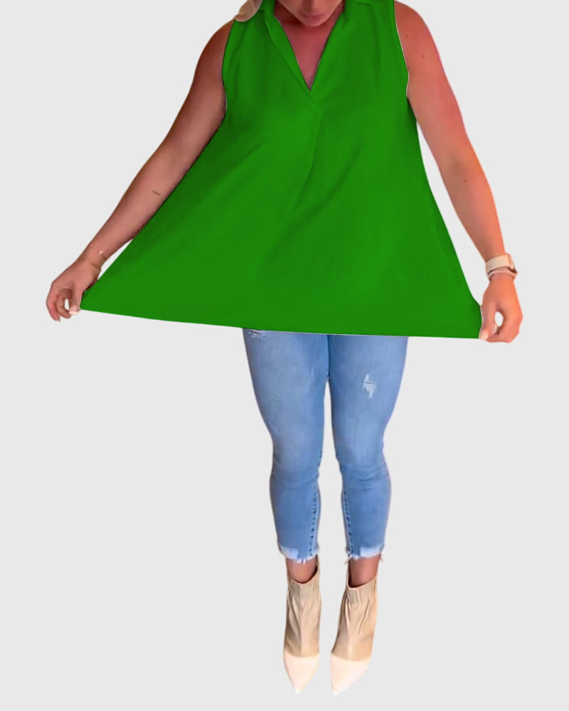 Lina™ | Sleeveless Summer Top