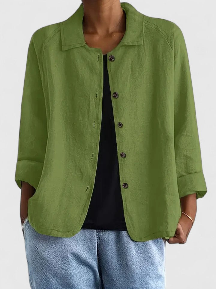 Claudine | Sophisticated Tailored Top