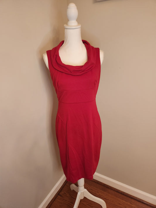 Sheath Dress with cowl neck