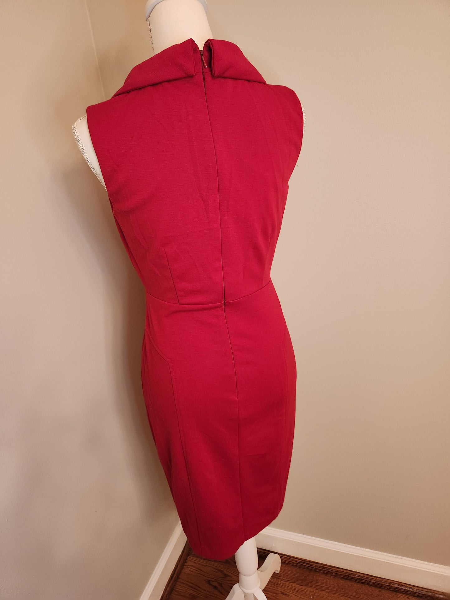 Sheath Dress with cowl neck