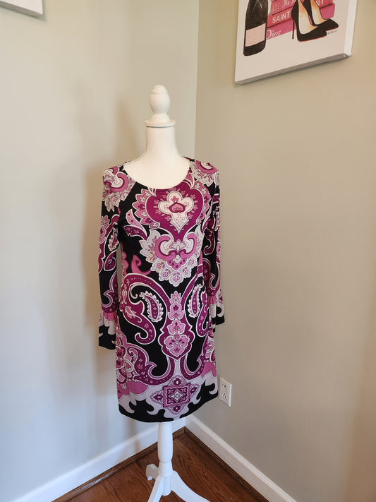 Paisley Floral Tunic Dress