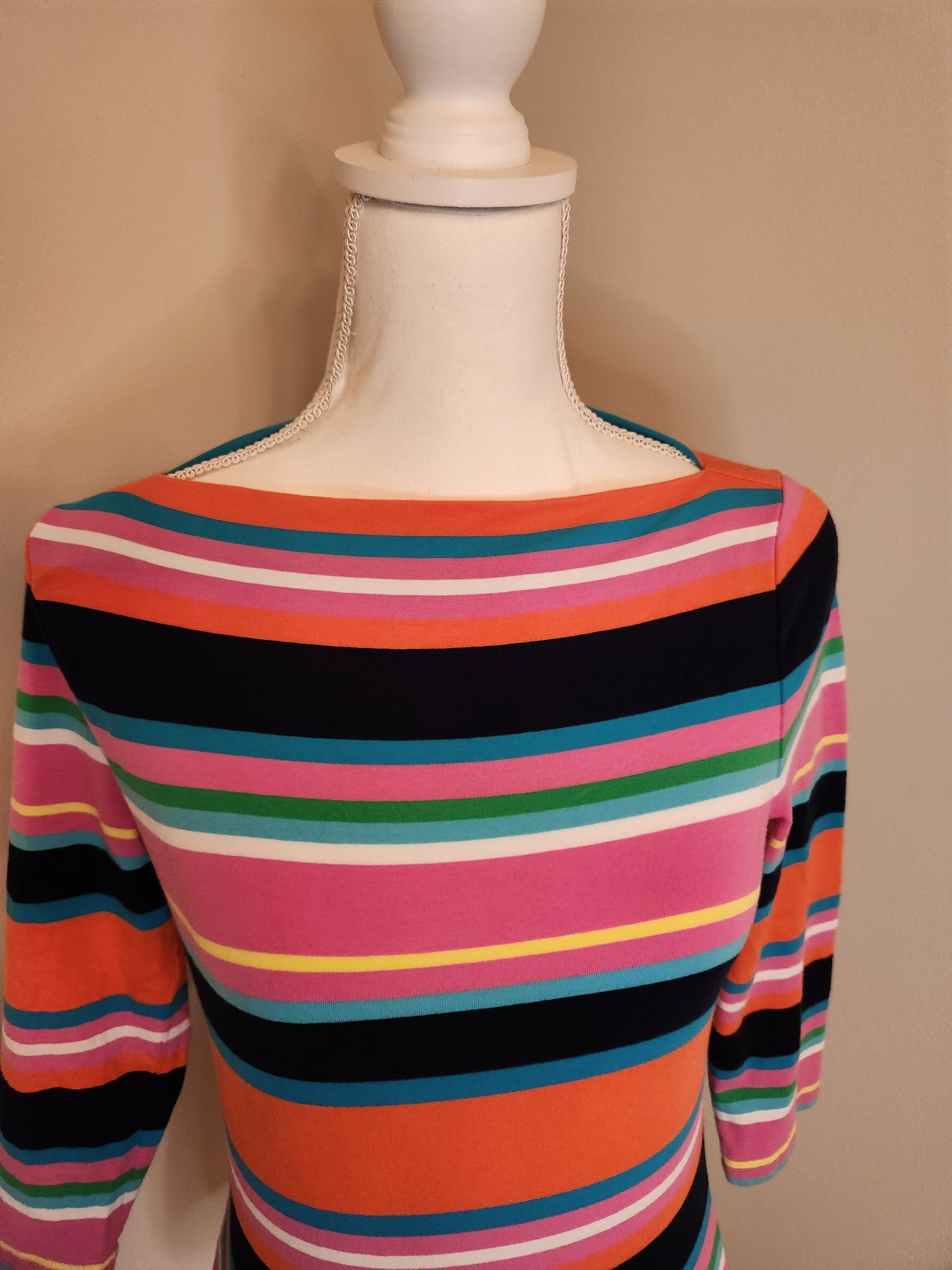 Striped Boatneck Blouse