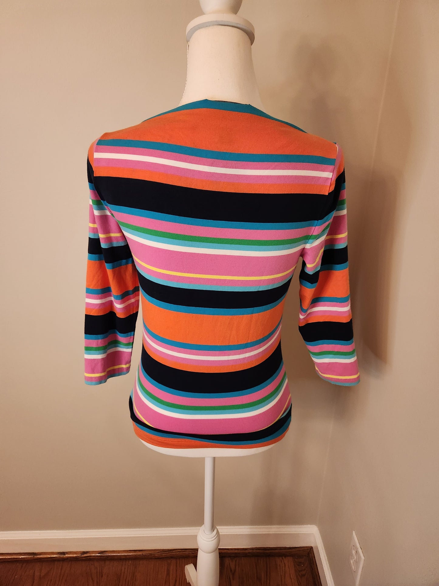 Striped Boatneck Blouse