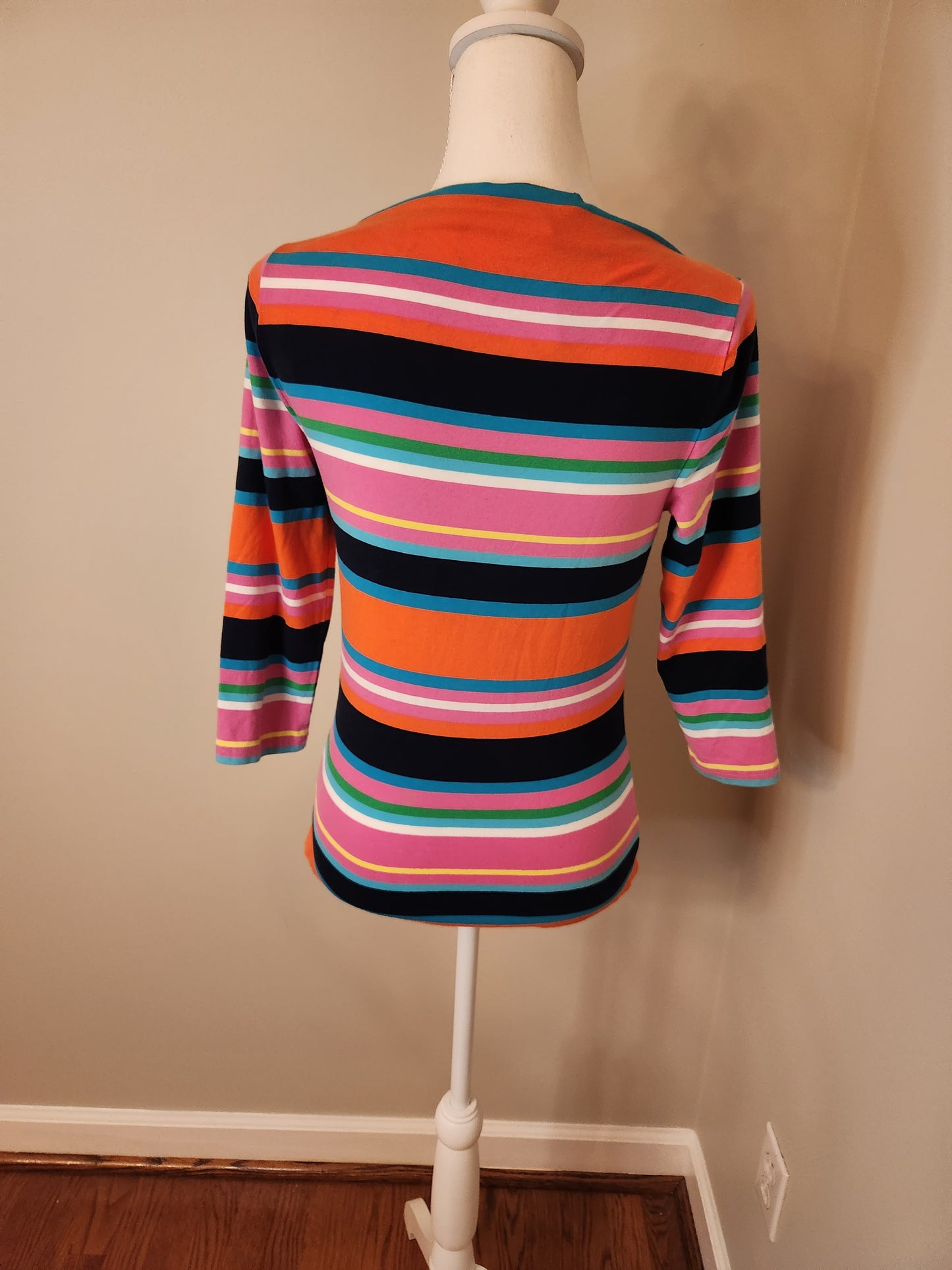 Striped Boatneck Blouse