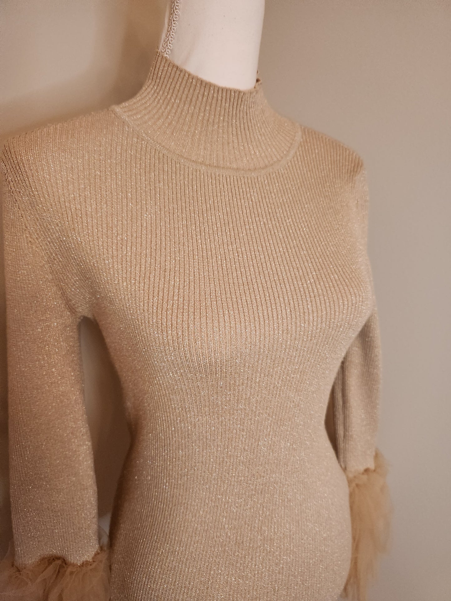 Sparkle Sweater with fun sleeves