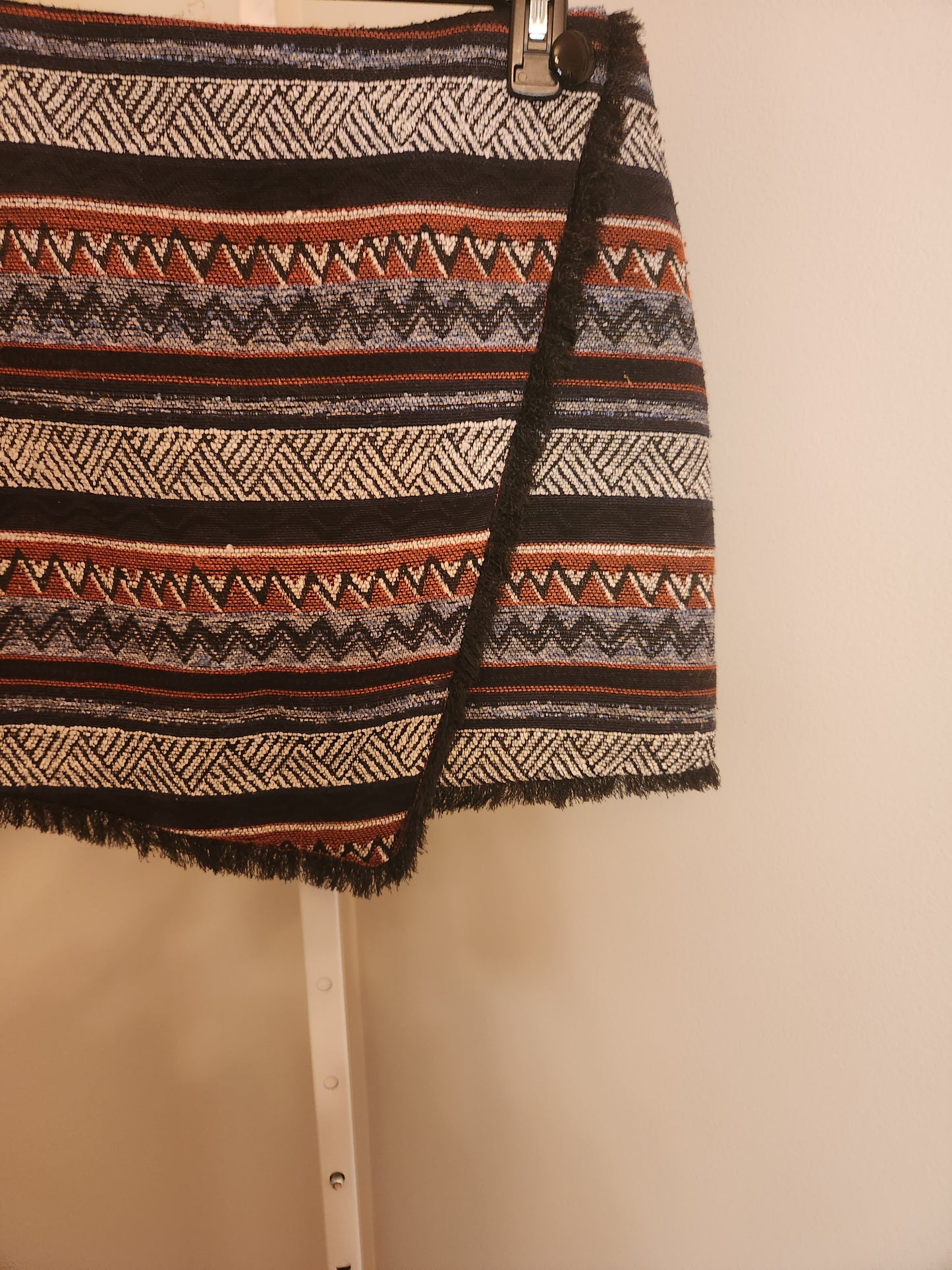 Aztec Print Skirt