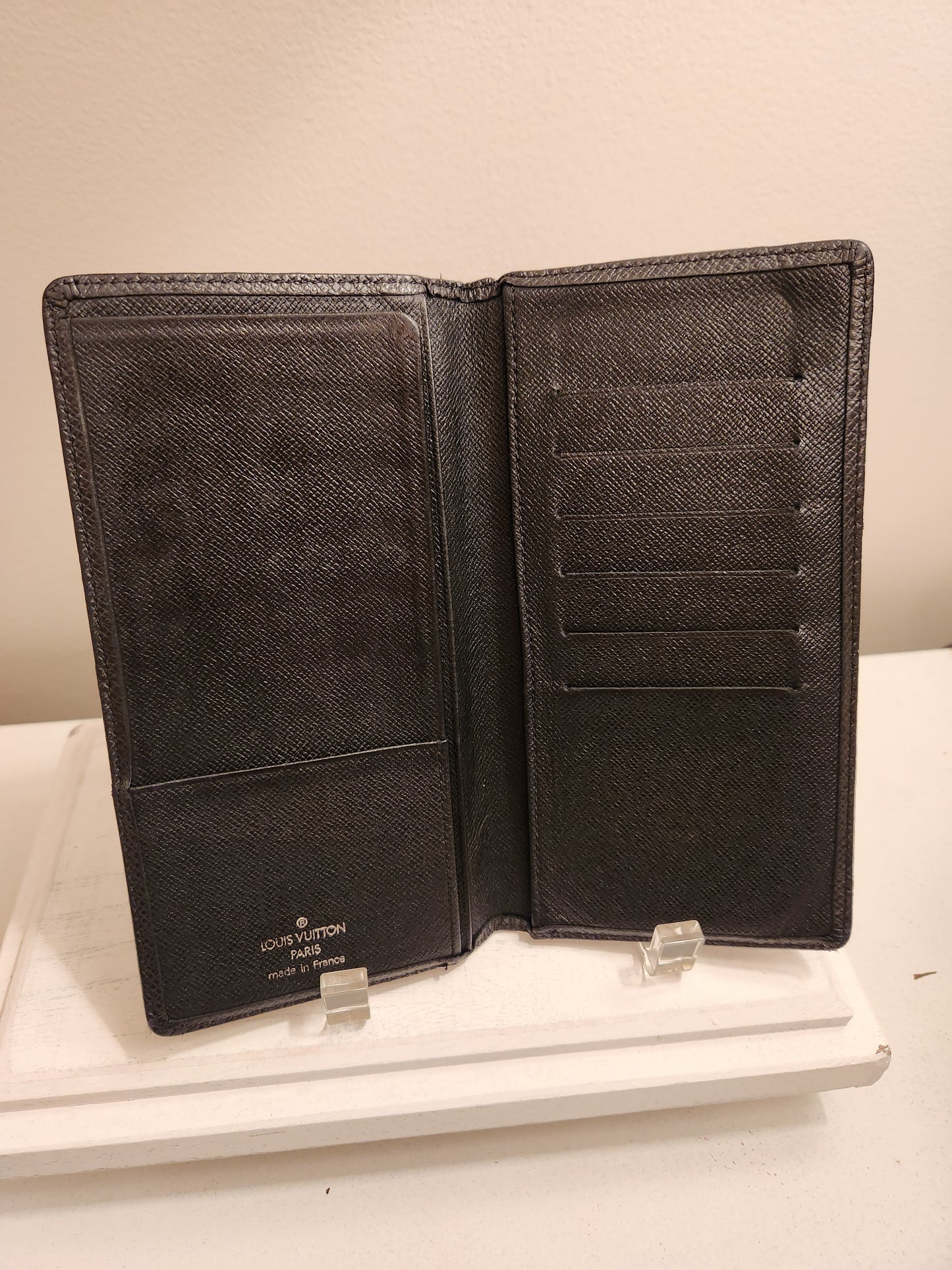 Taiga Leather Long Wallet