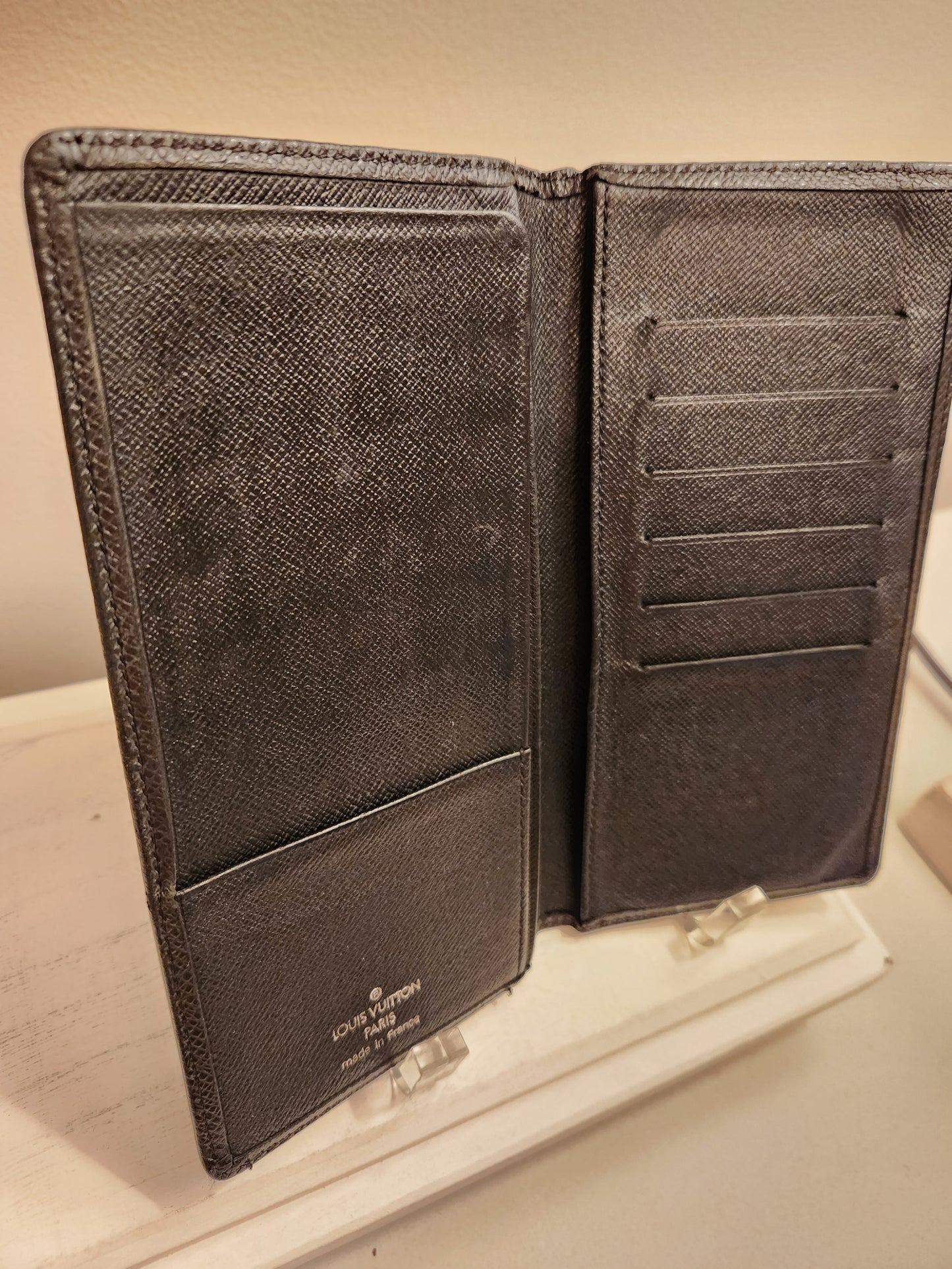 Taiga Leather Long Wallet