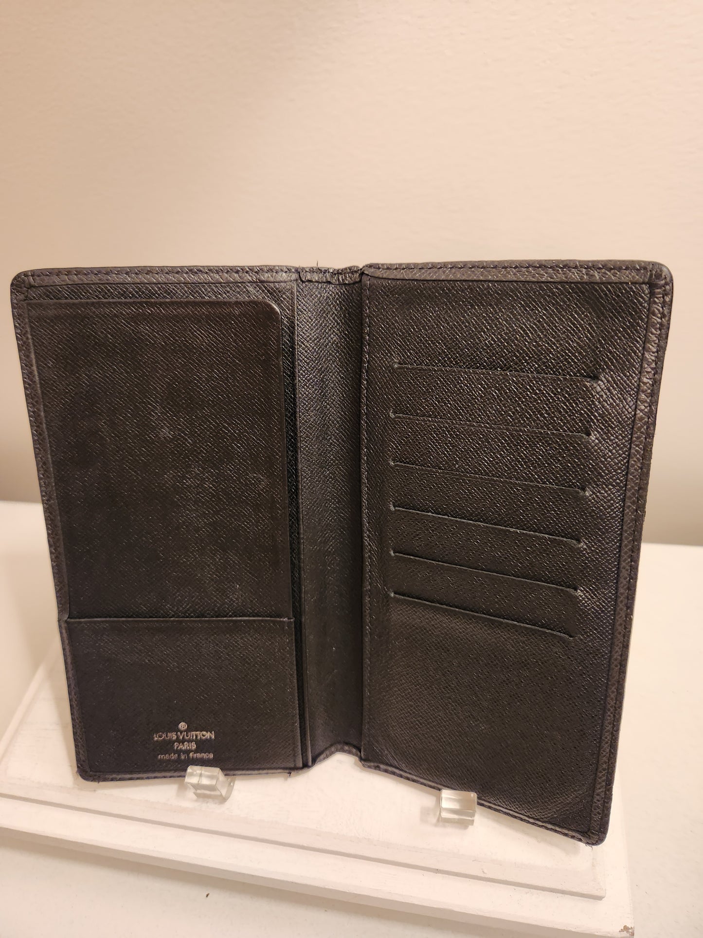 Taiga Leather Long Wallet