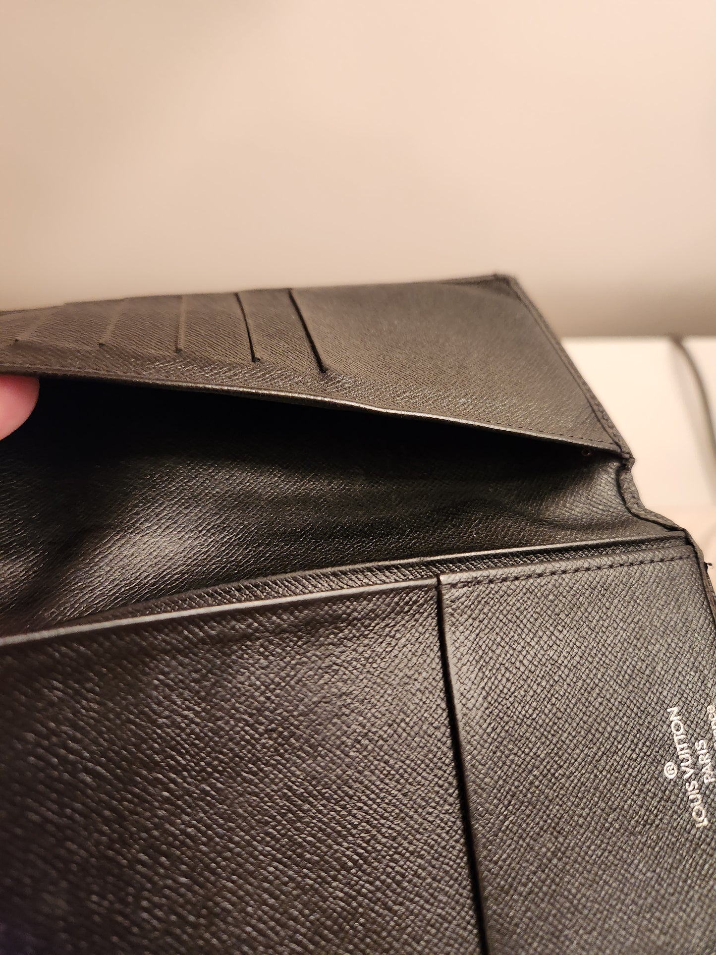 Taiga Leather Long Wallet