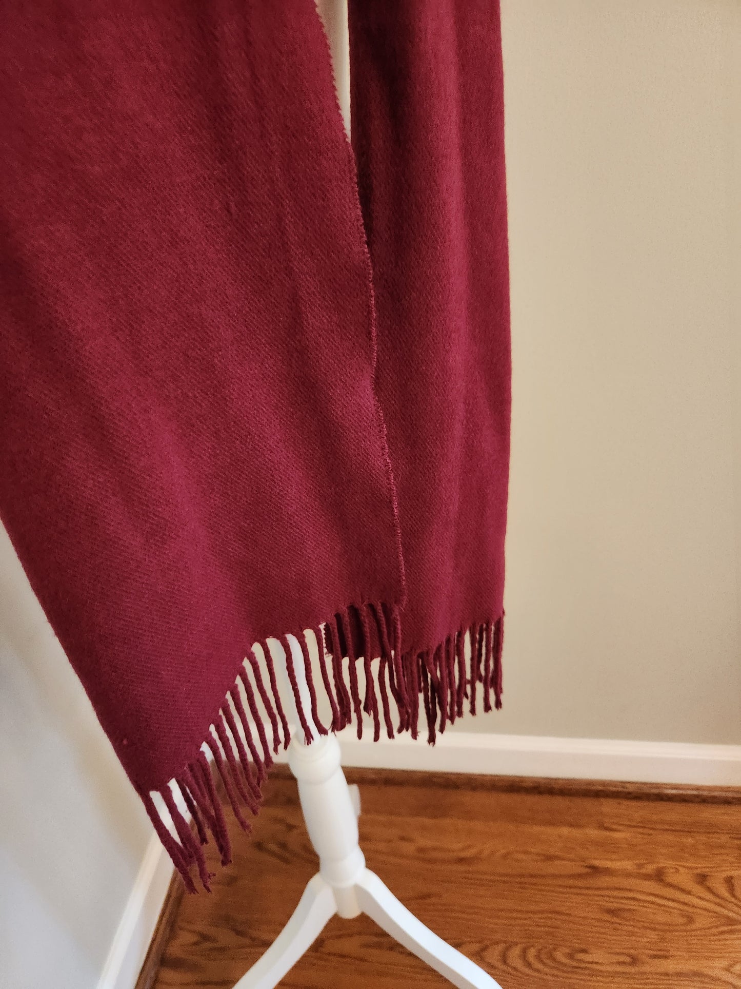 Wine Colored Scarf